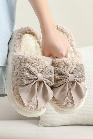 Camel Contrast Winter Slippers RTS