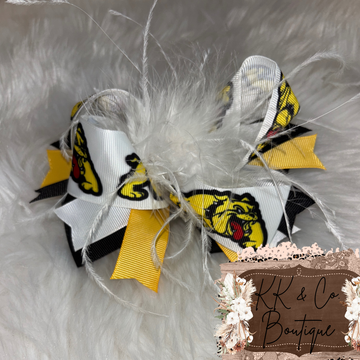 Bulldog & Ridgerunner Mascot Bows