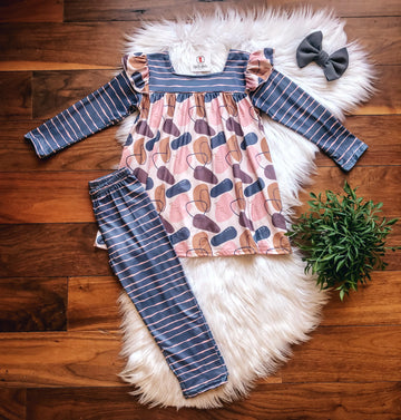 Mod Abstract pant set