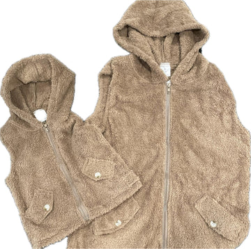 Mommy & Me Sherpa vest - kids