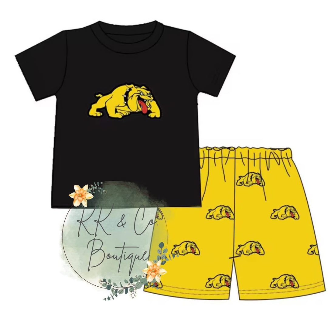 Boys Mascot shorts set