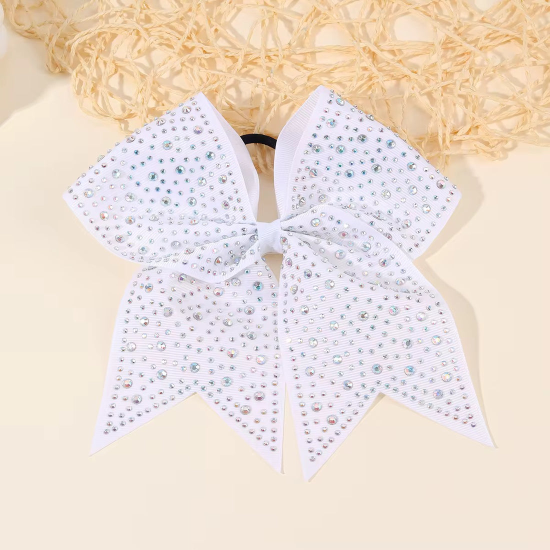 Rhinestone cheer bows