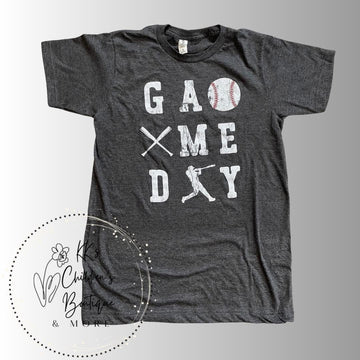 Game Day Baseball tee
