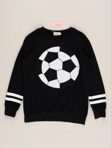 Mommy and me soccer sweatshirt - kids