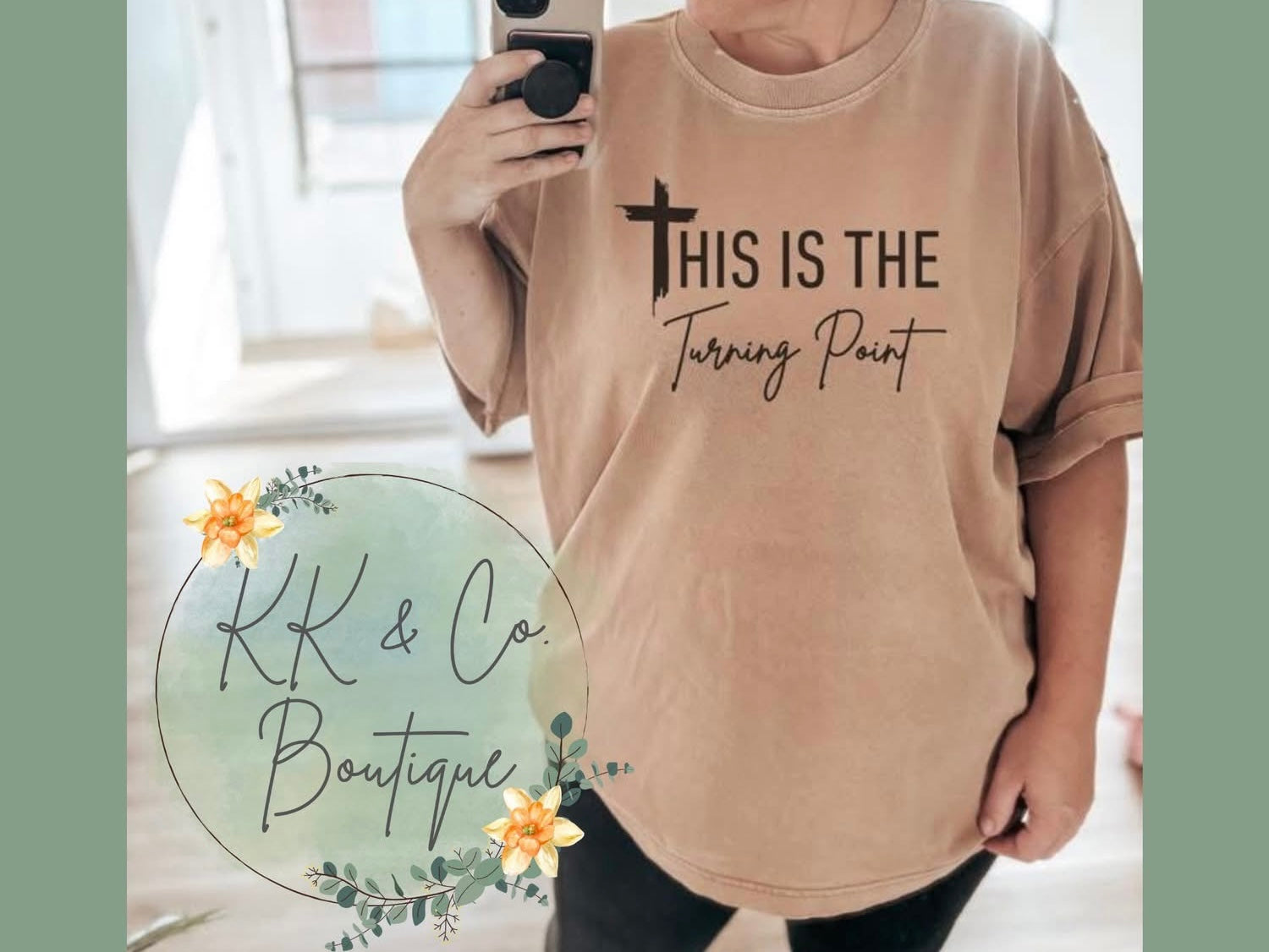 "This Is The Turning Point” Vintage Graphic Tee ✝️