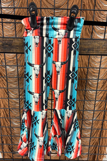 Custom Western Aztec Bell Bottoms