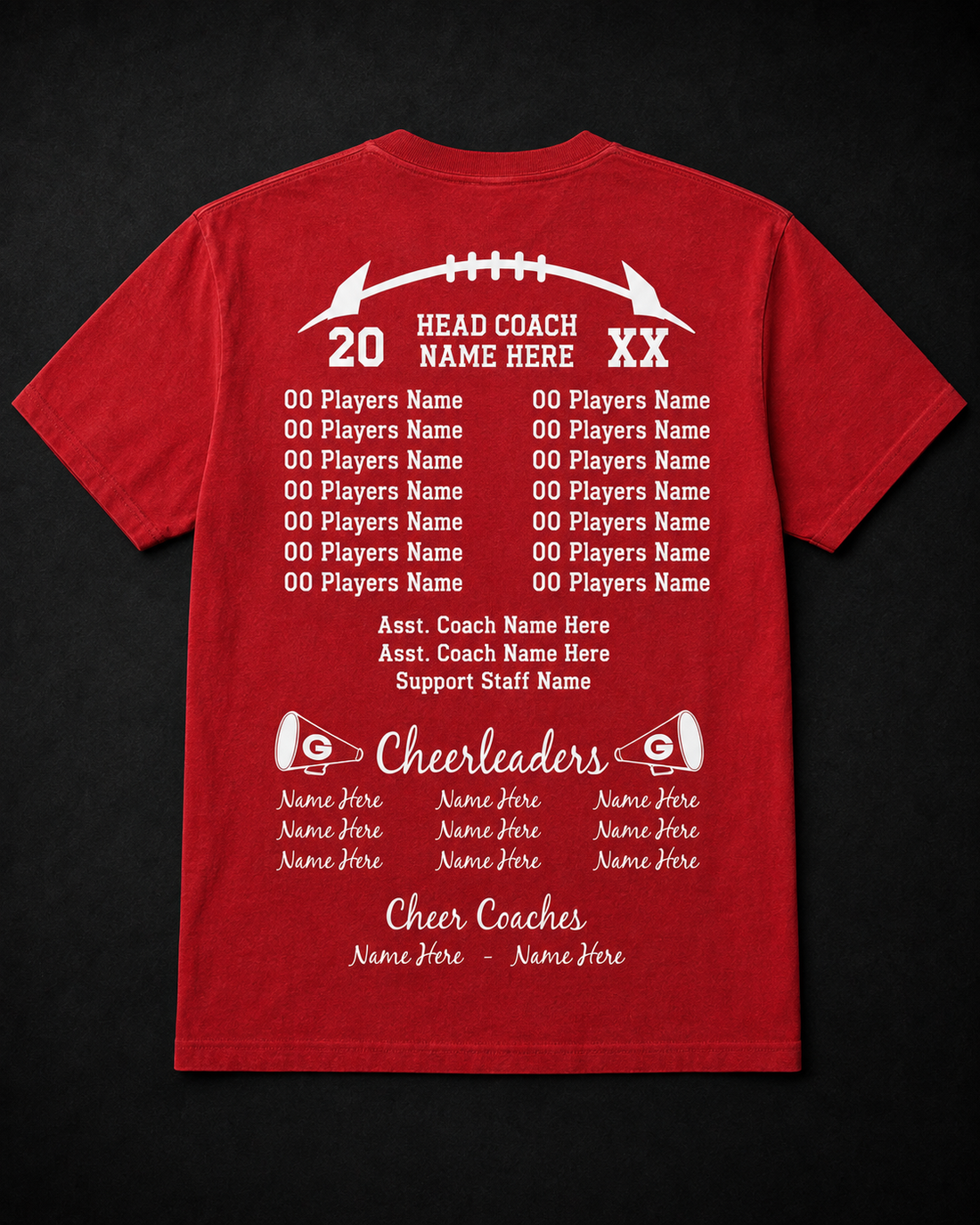 2026 Grove Ridgerunners Adult Football & Cheer Shirt — Pre-Order